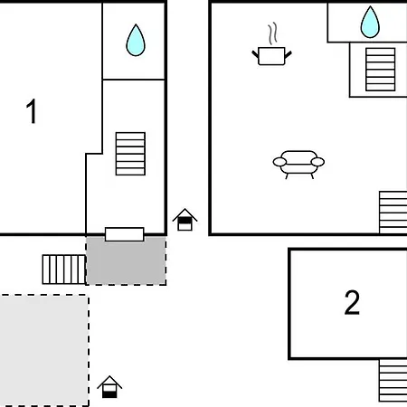 بيت للعطل In With Kitchen